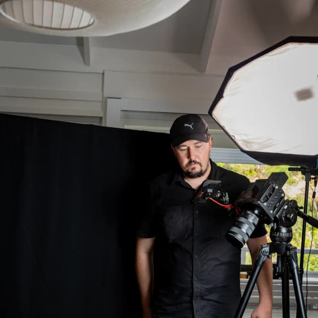 Lucky Boy content shoot day for a Melbourne hospitality brand
