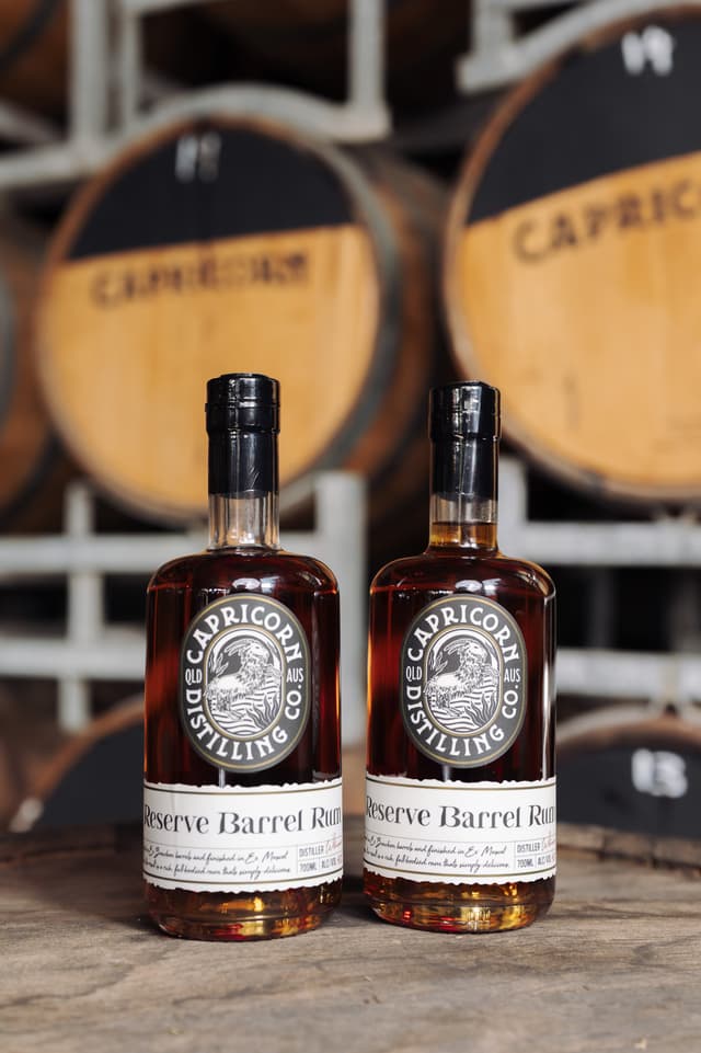 Product photography for Capricorn Distilling Co