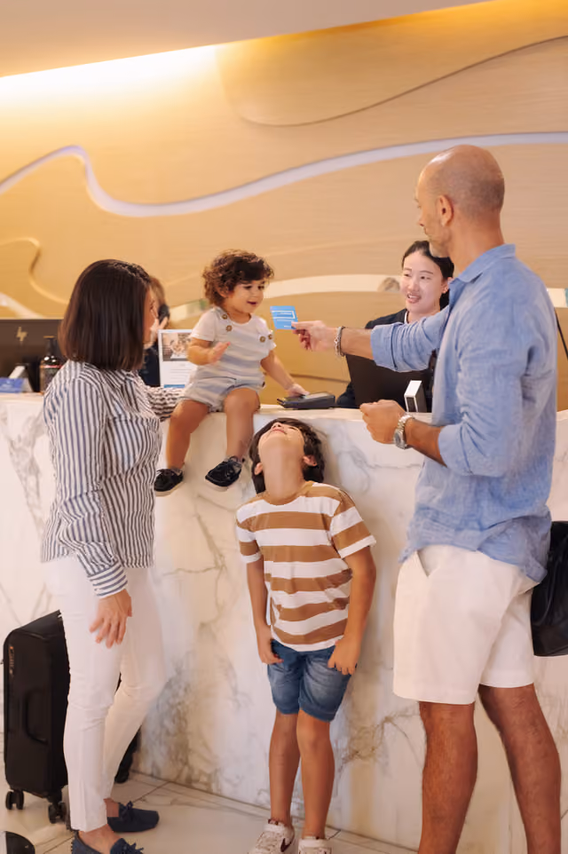 Winter campaign still for Hilton Surfers Paradise