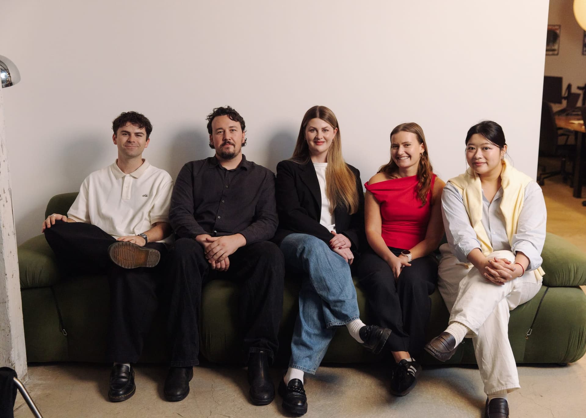 The Lucky Boy Agency team in their Collingwood studio.