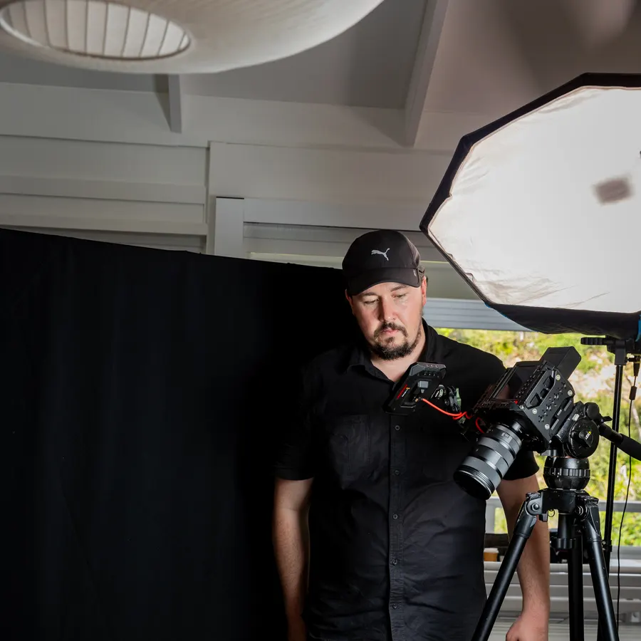 Lucky Boy content shoot day for a Melbourne hospitality brand